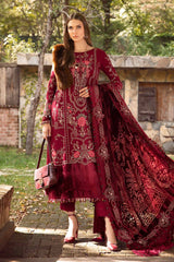 MARIA B | Linen'23 | DEEP PINK DL-1112