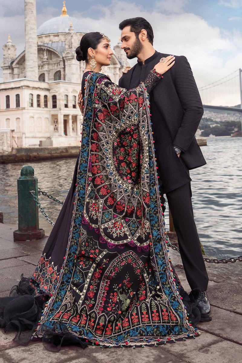 MARIA B | LINEN'23 | BLACK DL-1101