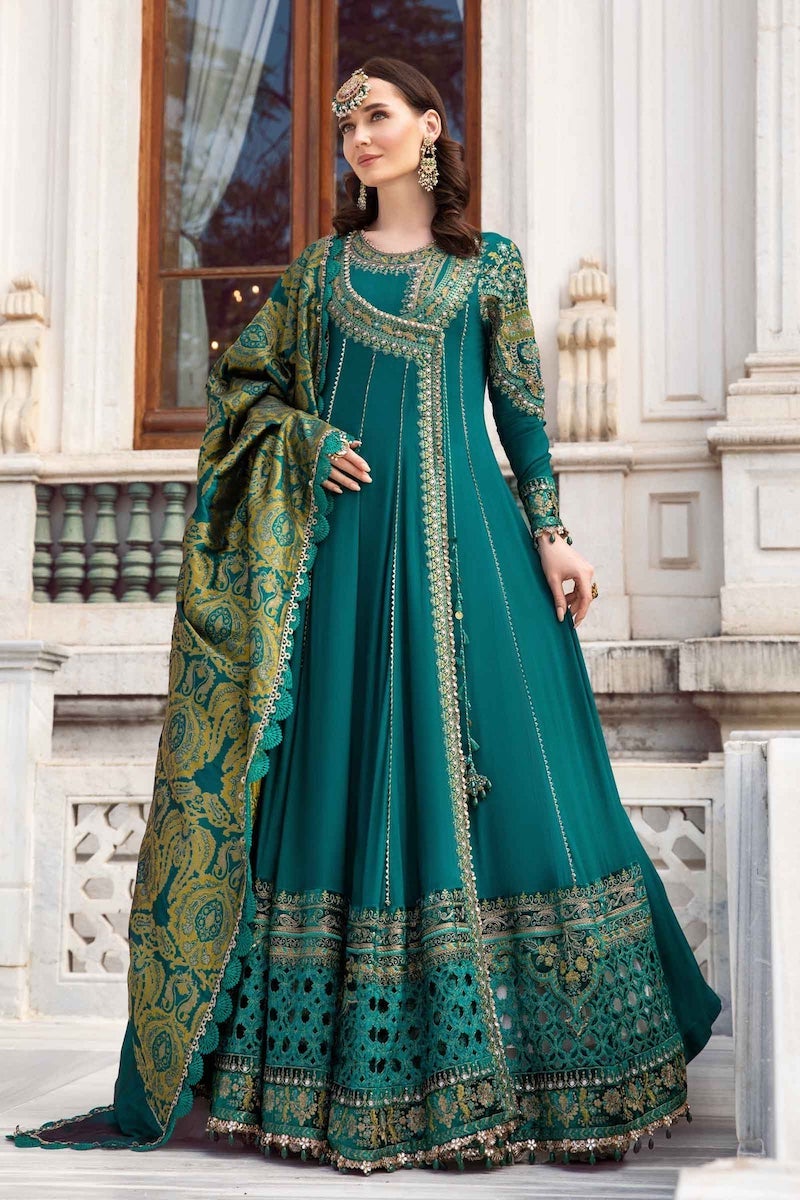 MARIA B | LINEN'23 | EMERALD GREEN DL-1107