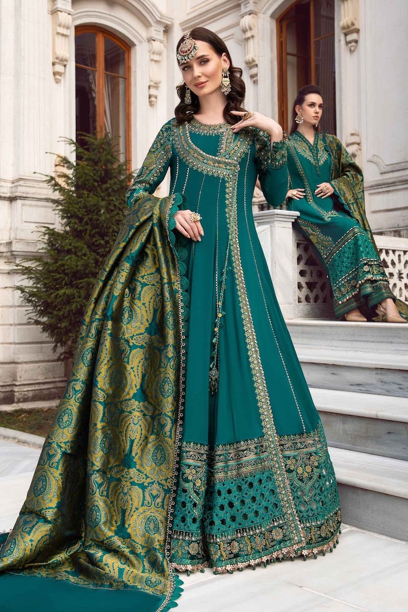 MARIA B | LINEN'23 | EMERALD GREEN DL-1107