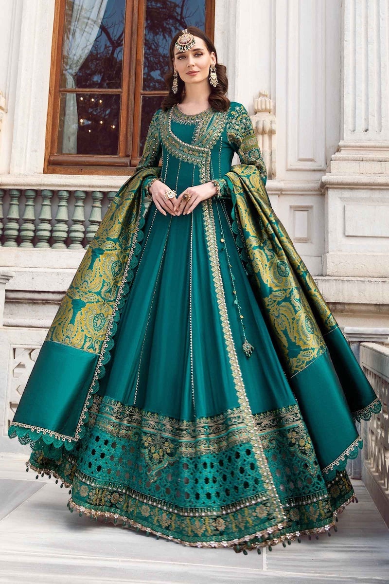 MARIA B | LINEN'23 | EMERALD GREEN DL-1107