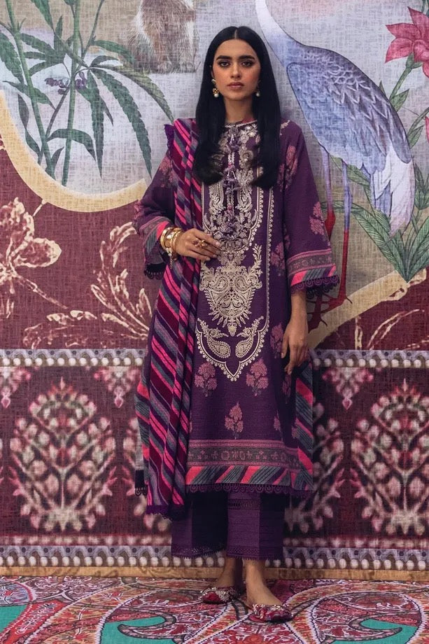 Sana Safinaz | Mahay Winter | Purple rain