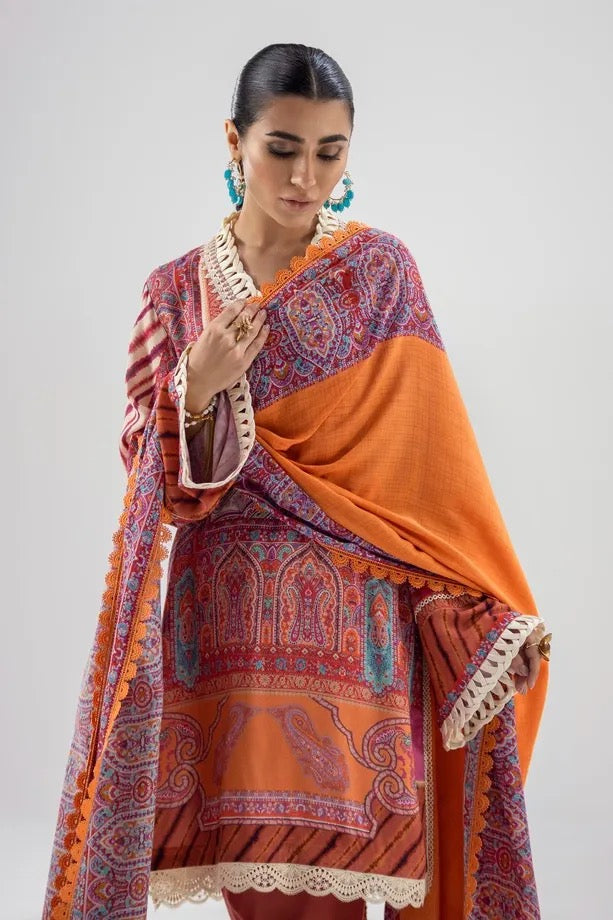 Sana Safinaz | Mahay Winter | Coral