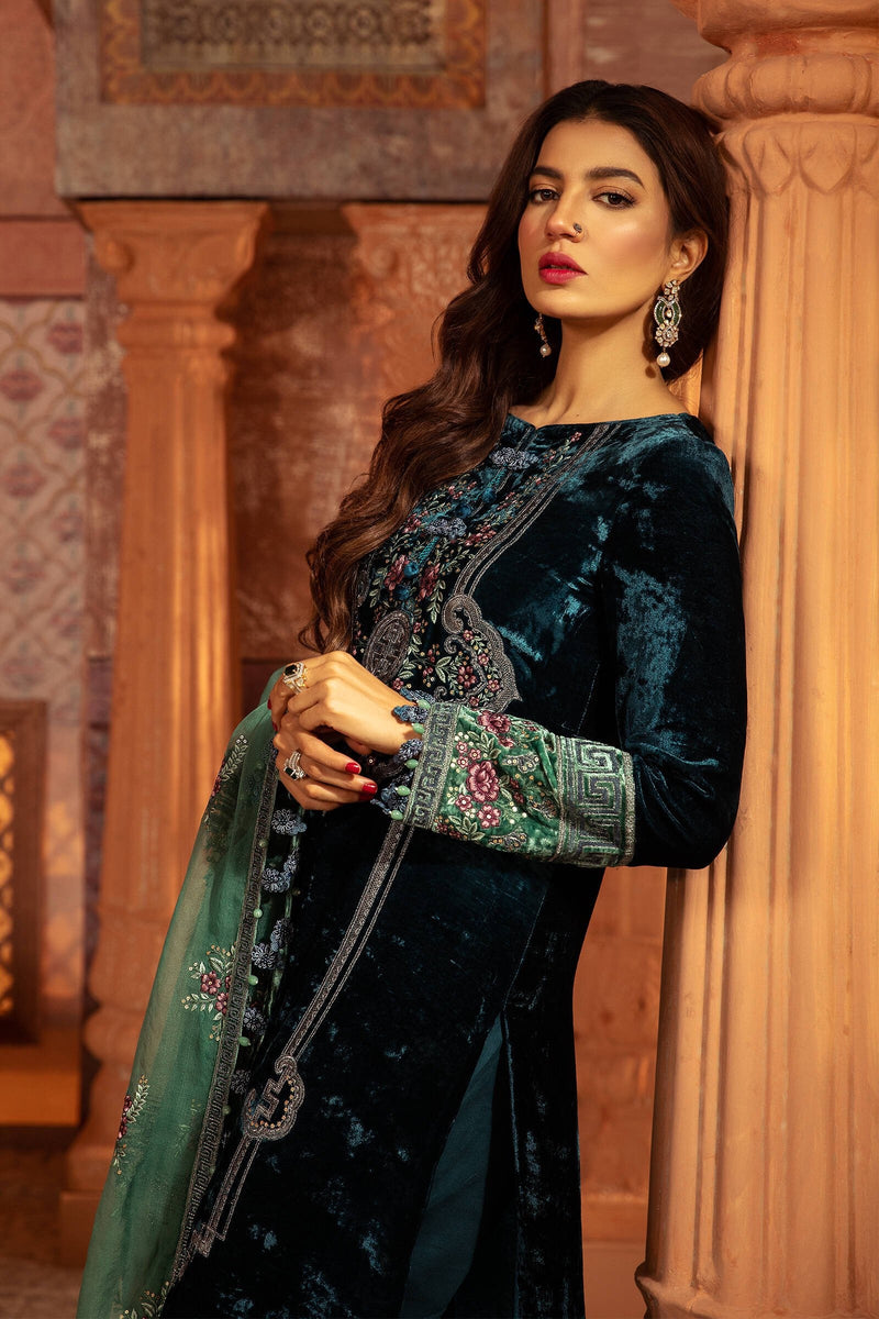 MARIA B | Velvet | 103 Teal