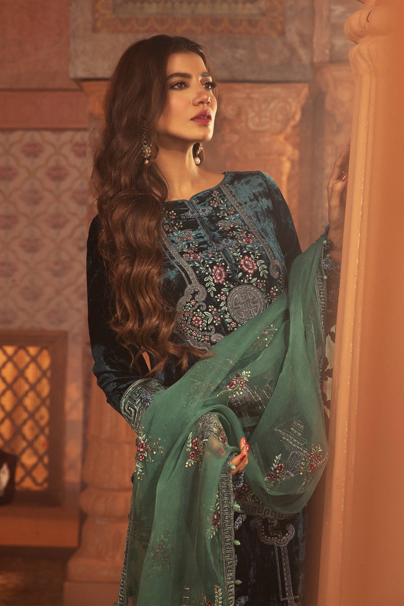 MARIA B | Velvet | 103 Teal