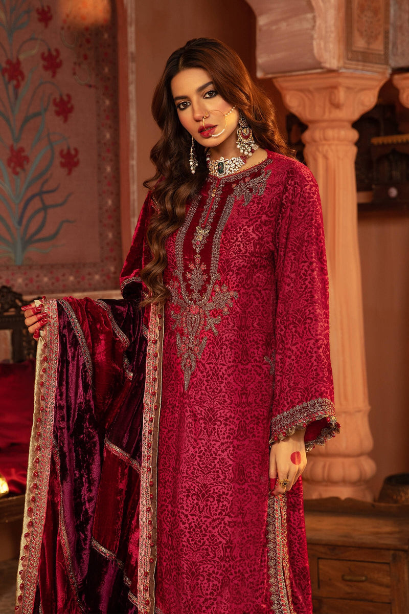 MARIA B | Velvet | 106 Fuchsia