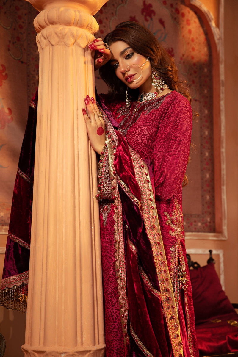 MARIA B | Velvet | 106 Fuchsia